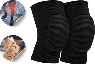NV COLLECTION Dense-Core Knee Pads for Jump-Heavy Routines Knee Support(Black)