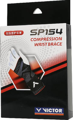 VICTOR SP154 Compression Black Wrist Brace Hand Support