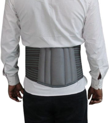 Medtrix L.S BELT-BACK PAIN SUPPORT,WAIST SUPPORT FOR UNISEX Back / Lumbar Support Back / Lumbar Support(Grey)