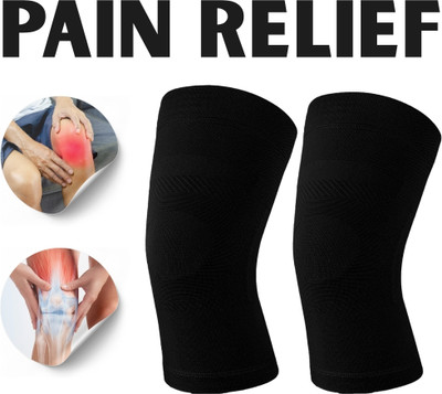 meetanshcollection Joint-Stabilizing Knee Brace for Better Mobility Knee Support(Black)