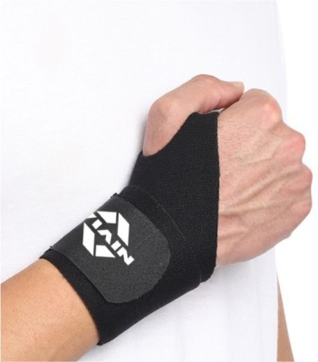 NIVIA Orthopedic Wrist support for gym with thumb Support, wrist supporter Supporter(Black)