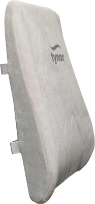 TYNOR Back Rest Full, Grey, Universal Size, 1 Unit Back / Lumbar Support