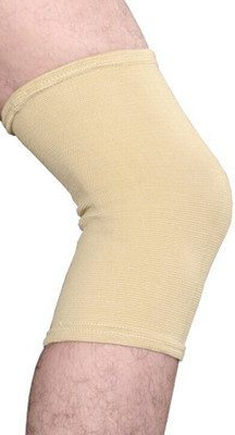 TOTAL Compressive and pain relief knee cap support Knee Support(Beige)