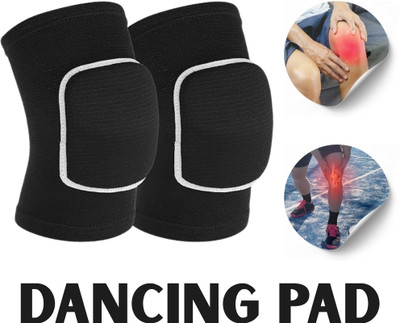 meetanshcollection Everyday Elegance Knee Pads for Dancers Knee Support(Black)