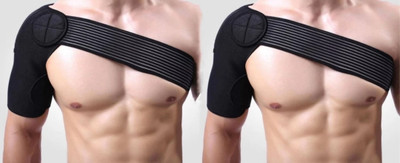 sPORTZ Adjustable Shoulder Support Shoulder Support(Black)