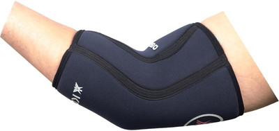 KOBO Elbow Sleeve 5mm Elbow Support Neoprene for Weight Lifting (1 Piece) Elbow Support(Black)