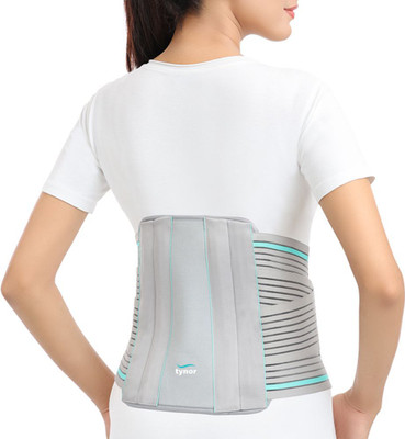 TYNOR Contoured L.S. Support, Grey, Small, 1 Unit Back / Lumbar Support(Grey)
