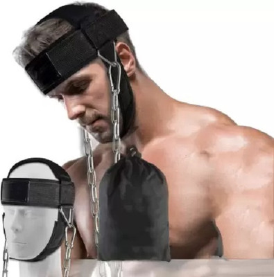 Fitcozi Head Harness Neck Strength Weight Lifting Fitness Chain Strap Neck Support Head Support