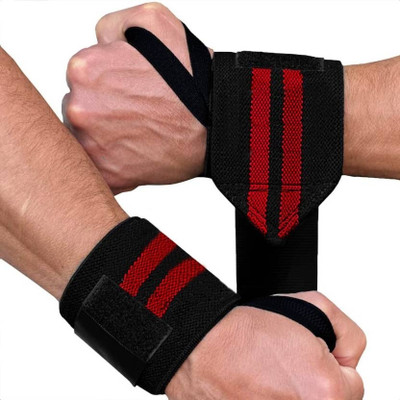 SRF Hand Support Wristband High Quality Hand Support(Red, Black)
