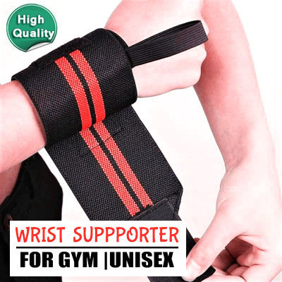 BQH Wrist Support with Heavy Duty Thumb Loop - Best Wrap for Powerlifting Wrist Support