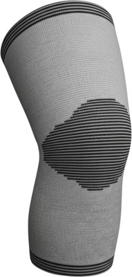Shopeleven Athletic Knee Cap for Sports and Fitness Pain Support Sleeve for Men and Women Knee Support(Grey)