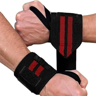 karanja Wrist Wrap Gym Training Exercise Hand Band with Adjustable Size (1 Pair SS022) Wrist Support