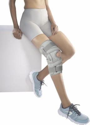 VISSCO Pro- O. A. Knee Brace Offloads Pressure On the Knee Open Type Left Leg Knee Support(Black)