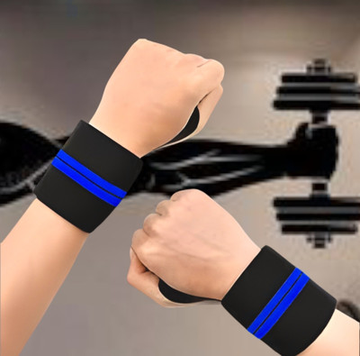 Verma plastic wristband for gym Wrist Support(Blue)