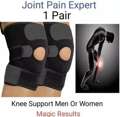 trendy store Knee Support(Men and Women) (Black)-124 Knee Support(Black)