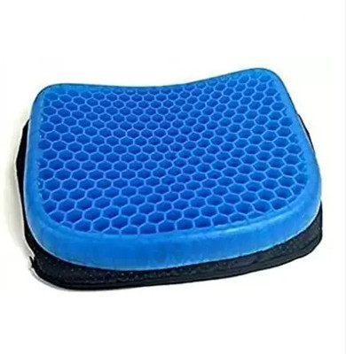 NIMYANK pvc egg sitter Back / Lumbar Support(Blue)