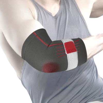 VISSCO Elbow Support, Pain Relief Belt,ideal compression to the strained muscles Elbow Support(Multicolor)