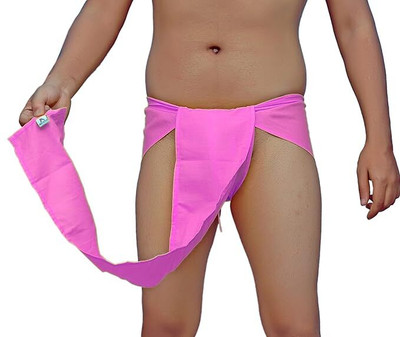 anraj textiles Men's Cotton Langot Supporter Supporter(Pink)