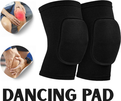 meetanshcollection Responsive Knee Gear Designed for Dancer Precision Knee Support(Black)