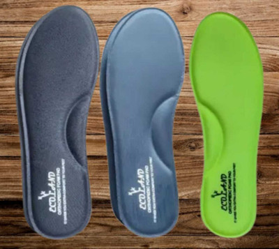 ECOLAND GREY BLACK GREEN INSOLE Heel Support