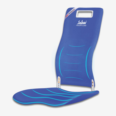 SABAR Orthopedic & Ergonomic Backrest Lumbar Support Seat - Backguard 3090XC Back Rest Lumbar Support for Office Chair/Car Seat/Sofa Back / Lumbar Support(Blue)