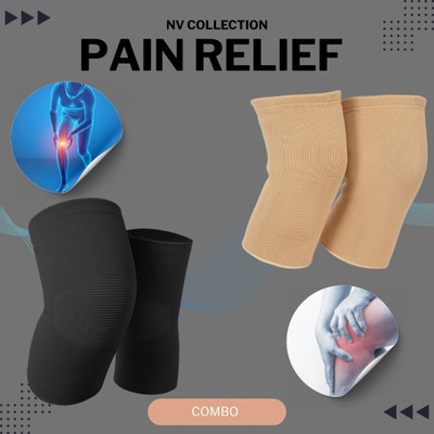 CTC CREATION ComfortRelief Ortho Knee Cap Bundle – Black&Brown Knee Support