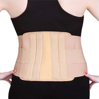 fact-care LS belt Contoured Lumbo Sacral Belt For Lower Back Lumbar Support Back / Lumbar Support(Beige)