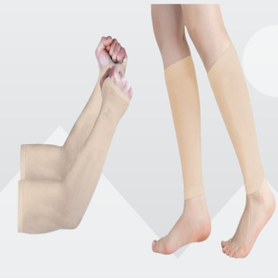 VRUGRA Combo Arm And Calf Support Compression Sleeve for Men & Women Knee Support