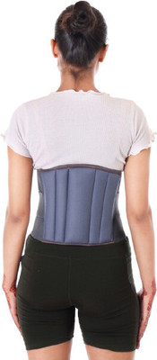 ShagunenterPRIc A121-Lumbar support lumbar spine ls belt for men & women Back / Lumbar Support(Grey)