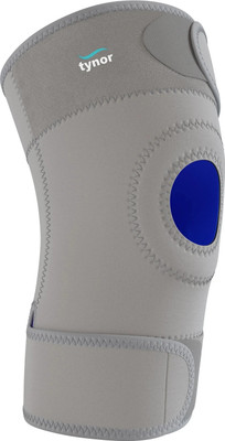 TYNOR Knee Support Sportif (Neo), Grey, Small, 1 Unit Knee Support(Black)
