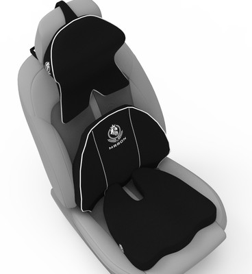 MRRON Protech Neckrest Cruz Back Support or Coccxypro Cushion for Long Sitting. Posture Corrector
