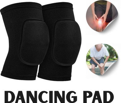 meetanshcollection Zero-Pressure Knee Pads for Ballet Sessions Knee Support(Black)