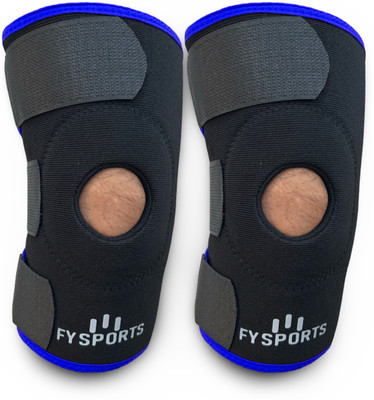 FY Sports Knee Cap pair for Knee Pain, Gym, Sports, Running Knee Support(Blue)