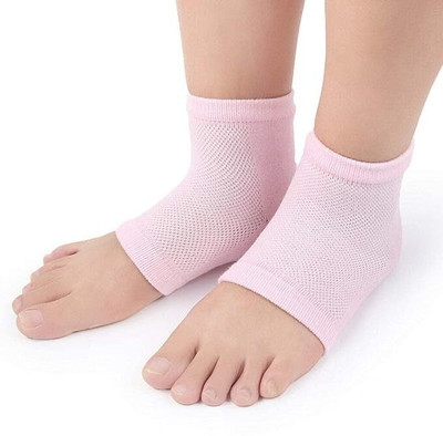 NEWSPARSH Kina Original Silicon gel heel Pain protector, pain relief ankle socks Heel Support
