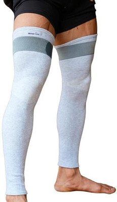 Wonder Care Bamboo Full Leg Compression Sleeves for Knee Support (Men & Women) Knee Support(Multicolor)