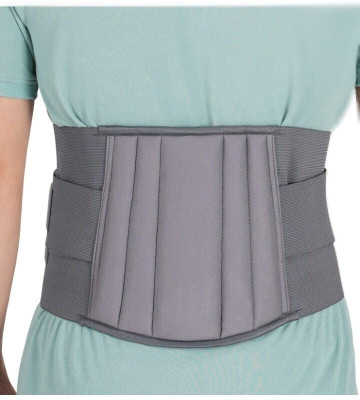 HOC Lumbar Sacral LS Belt For Back Pain, Slip Disc, Back Injury relief, Back Suppor Back / Lumbar Support(Beige)