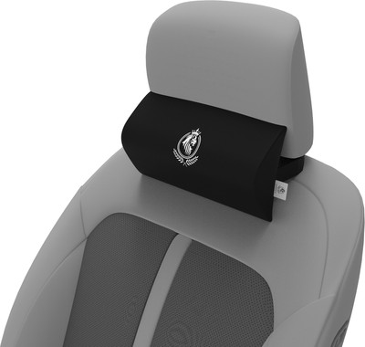 MRRON Berno Series Memory Foam Head Rest Cushion For Car or Office Chair- Neck Pillow Neck Support(Black)