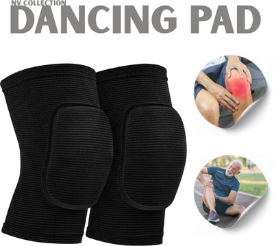 CTC CREATION FlowCushion Knee Pads offering soft comfort for contemporary floorwork Knee Support(Black)