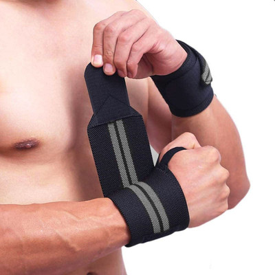 karanja wrist wrap supporter for gym|Wrist Band| Wrist Strap| Weightlifting band Wrist Support