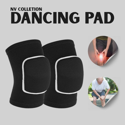 NV COLLECTION DreamFlow Knee Pads with Velvety Texture Knee Support(Black)