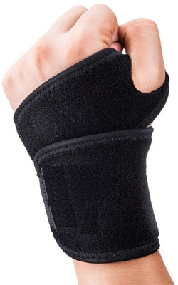 Viresa Wrist brace with thumb Wrist Support(Black)
