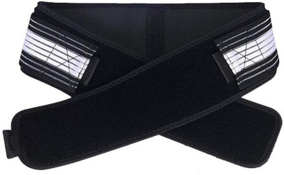 Trendzino Lower Back Pelvic Support Belt Sciatica Lumbar Pain Relief Belt-ae Abdominal Belt(Black, White)