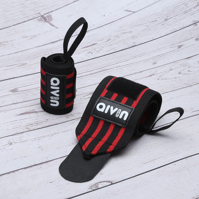 AIVIN Charm Wrist Support with Thumb Loop Wrist Support(Black, Red)