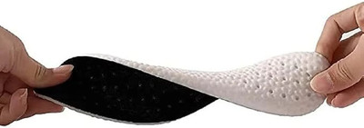 KEVANKI Insoles for Men and Women, Shock Absorption Cushioning Sports Comfort Inserts Insole(Black, Orange, Grey)