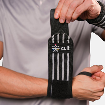 Cult Pair of Wrist Wrap Wrist Support(Grey)
