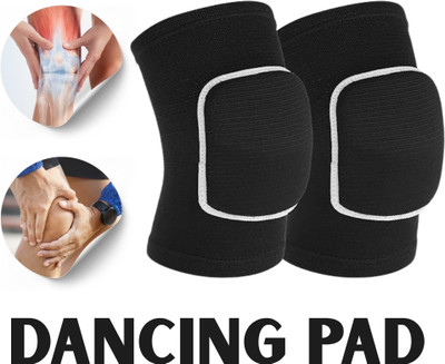 meetanshcollection Premium Foam Knee Pads for Effortless Flow Knee Support(Black)