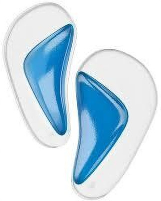 CareHut 1 Pair Cushion for Pain Relieves,Arch Support Insoles for Flat Feet Correction Insole(Blue)