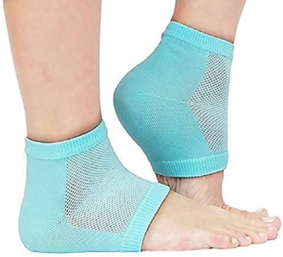 SHRIYAM ANTI Heel Pain Relief Silicon Gel Heel Socks Pad For Foot Arch Support Heel Heel Support(Blue)