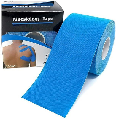 KDG TREADS Kinesiology Tape Knee support Shoulder Muscle Tape Sports Injury Tape Pain Tape Insole(Blue)