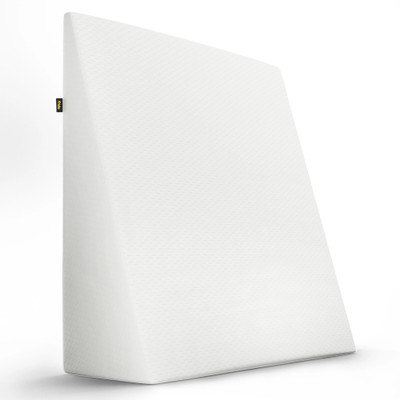 Frido Wedge Cushion With Memory Foam, Improved Comfort & Posture, Pack of 1 Back / Lumbar Support(White)